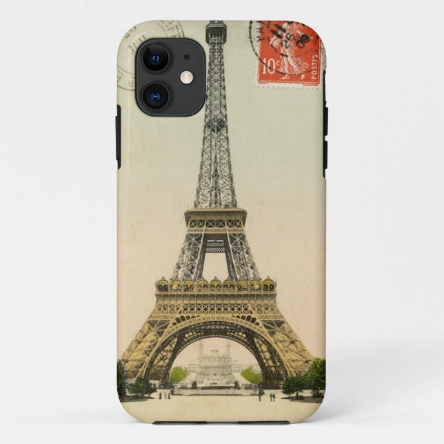 Eiffel Tower Case-Mate iPhone Hülle (Rückseite)