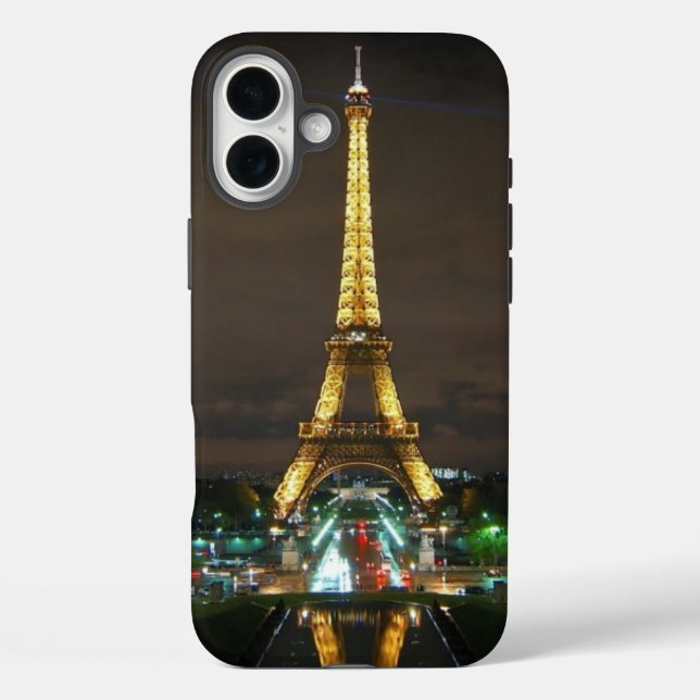 Eiffel Tower Case-Mate iPhone Hülle (Rückseite)