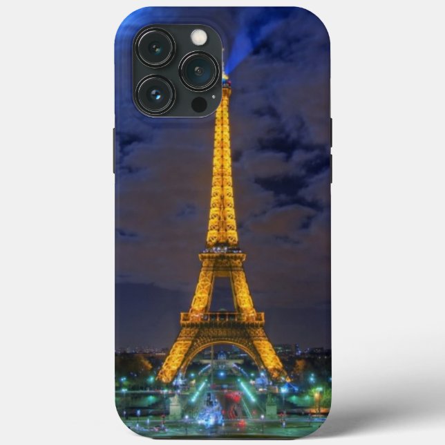 Eiffel Tower Case-Mate iPhone Hülle (Rückseite)