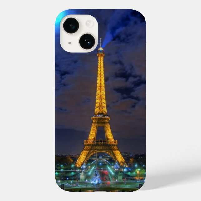 Eiffel Tower Case-Mate iPhone Hülle (Rückseite)