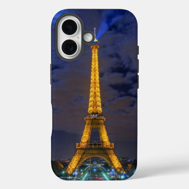 Eiffel Tower Case-Mate iPhone Hülle (Rückseite)