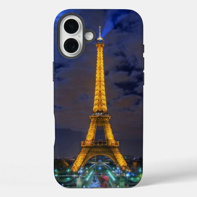 Eiffel Tower Case-Mate iPhone Hülle (Rückseite)