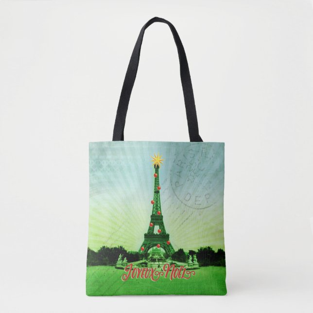 Eiffel Tower Christmas Collage (Vorderseite)