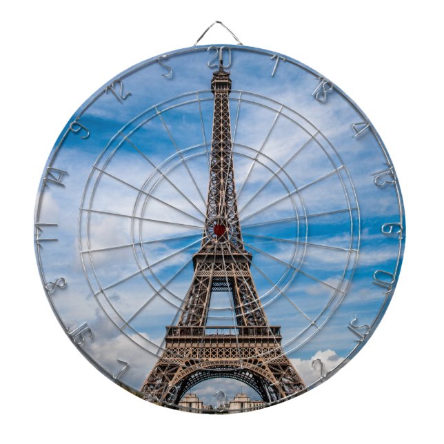 Eiffel Tower Dart Board Dartscheibe (vorne)