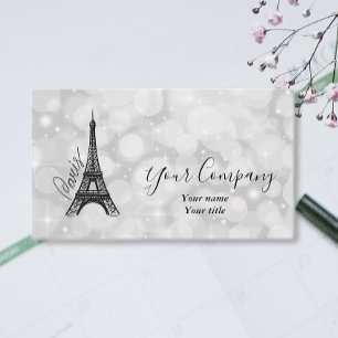 Eiffel Tower Elegance Visitenkarte
