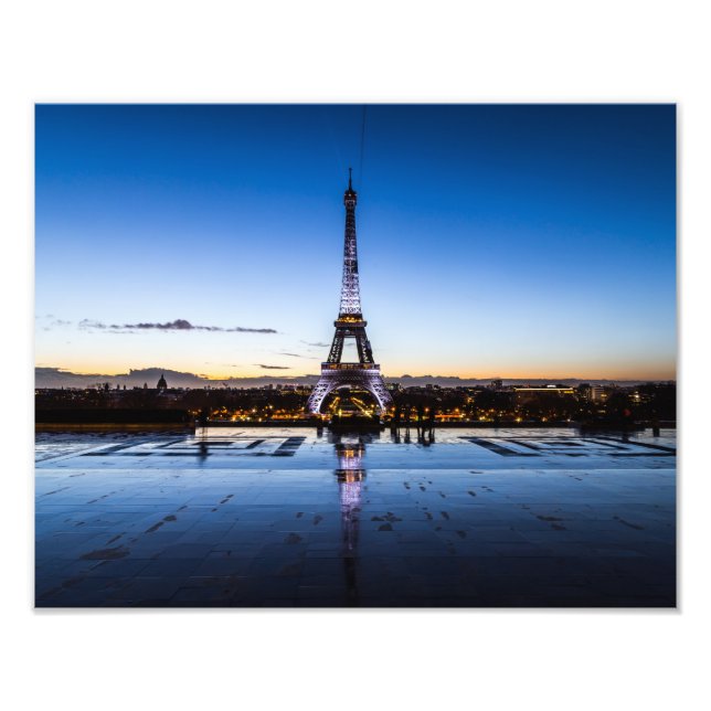 Eiffel Tower Fotodruck (Vorne)