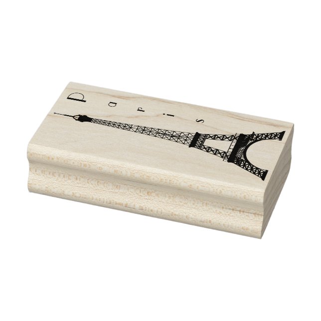 Eiffel Tower Gummistempel (Stempel)