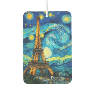 Eiffel Tower Impressionismus Autolufterfrischer