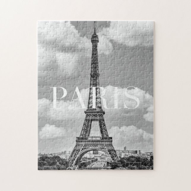 Eiffel Tower in Paris, France Puzzle (Vertikal)