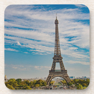 Eiffel tower in Paris Getränkeuntersetzer