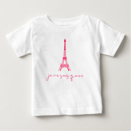 Eiffel Tower Je Ne Sais Quoi Niedlich Baby T - Shi T-shirt