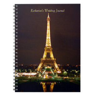 Eiffel Tower Journals Notizblock