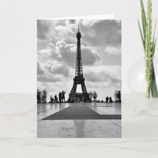 Eiffel Tower Karte (Vorderseite)