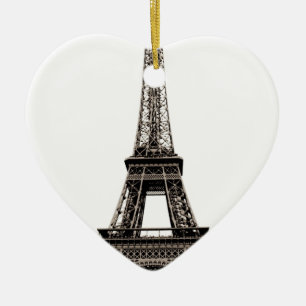 Eiffel Tower Keramikornament