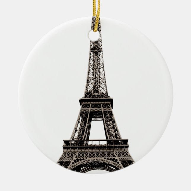 Eiffel Tower Keramikornament (Vorne)