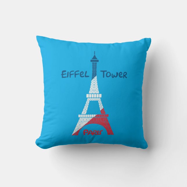 Eiffel Tower Kissen (Vorderseite)