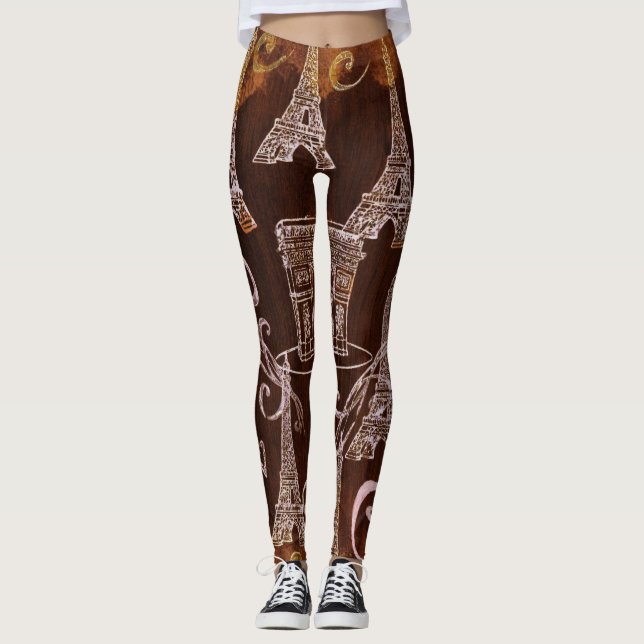 Eiffel Tower Leggings (Vorderseite)