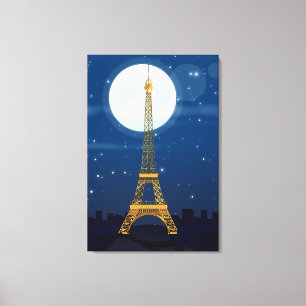 Eiffel Tower Leinwanddruck