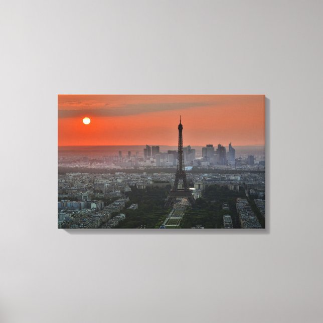 Eiffel Tower Leinwanddruck (Vorderseite)