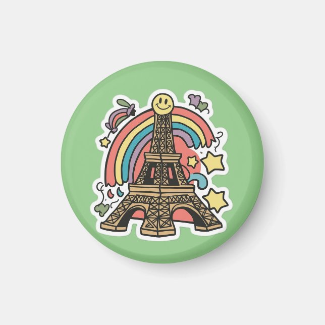 Eiffel Tower Magnet (Vorne)