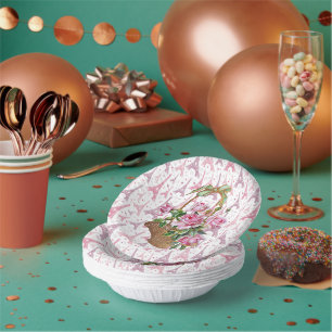 Eiffel Tower Paper Bowls Pappteller