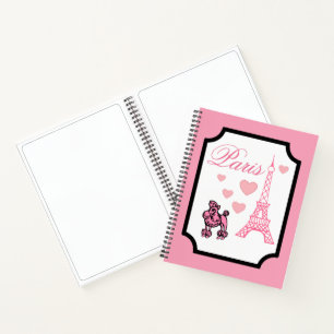 Eiffel Tower Paris Art Sketchbook Notizbuch
