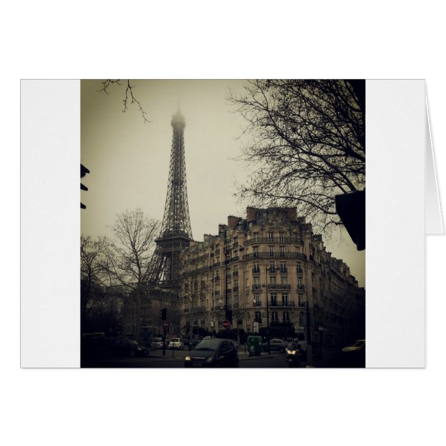 Eiffel Tower Paris City Gebäude Architecture (Vorderseite (Horizontal))