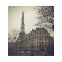 Eiffel Tower Paris City Gebäude Architecture Notizblock