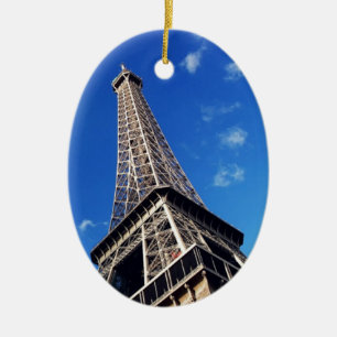 Eiffel Tower Paris Europe Travel Keramik Ornament