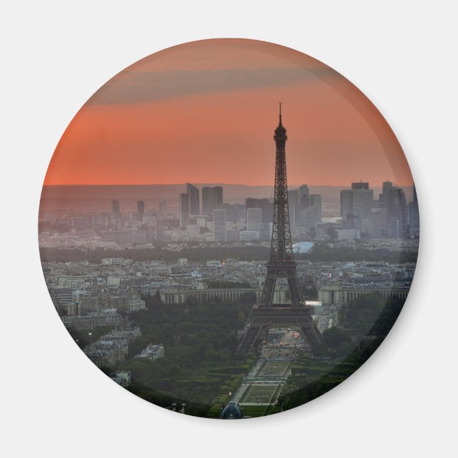 Eiffel Tower Paris Europe Travel Magnet (Vorne)