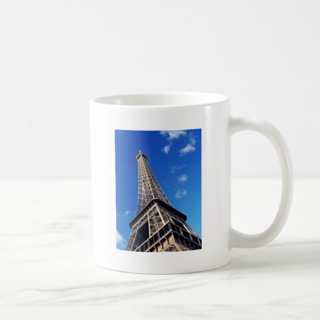 Eiffel Tower Paris Europe Travel Tasse (Rechts)