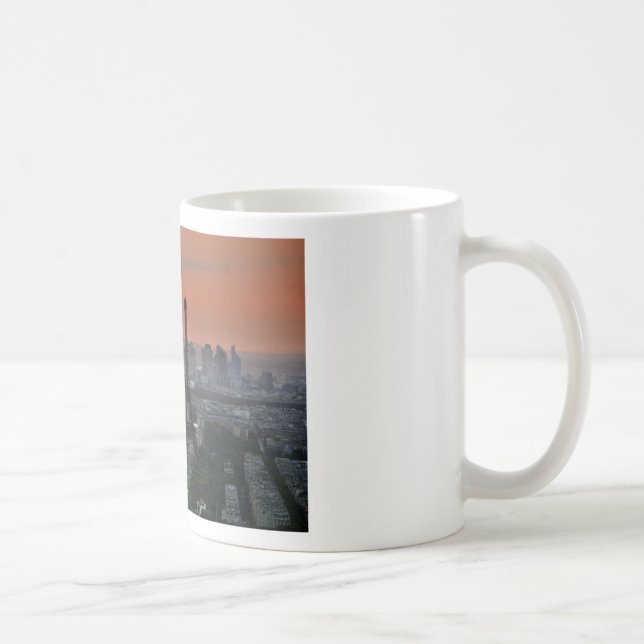 Eiffel Tower Paris Europe Travel Tasse (Rechts)