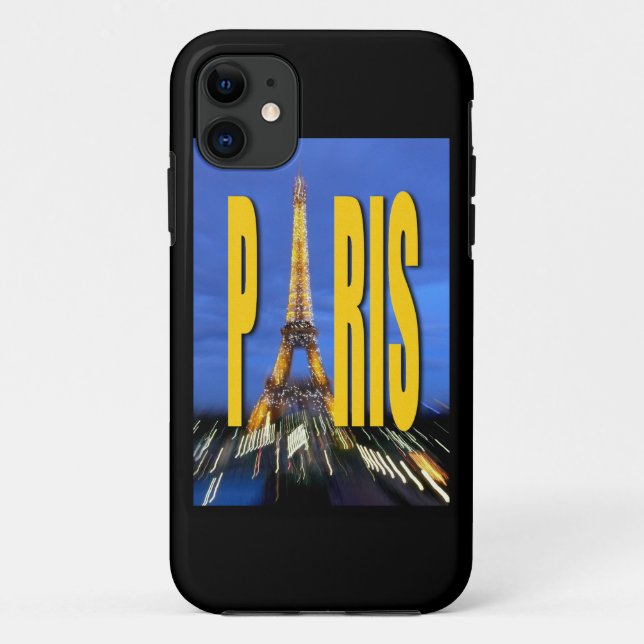 Eiffel Tower Paris Frankreich Case-Mate iPhone Hülle (Rückseite)