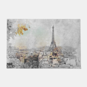 Eiffel Tower Paris Frankreich Doormat Ikonenland Fußmatte