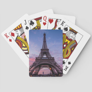 Eiffel Tower Paris Frankreich Foto Spielkarten