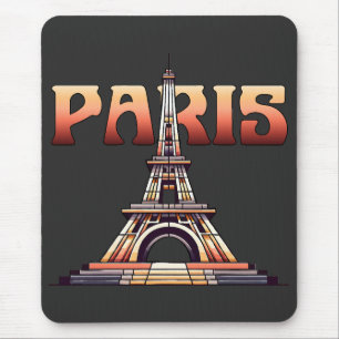 Eiffel Tower Paris Frankreich Mousepad