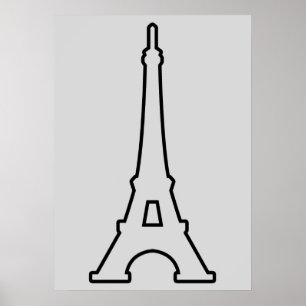 Eiffel Tower Paris Frankreich Poster