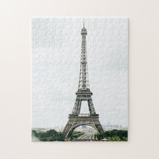Eiffel Tower Paris Frankreich Puzzle (Vertikal)