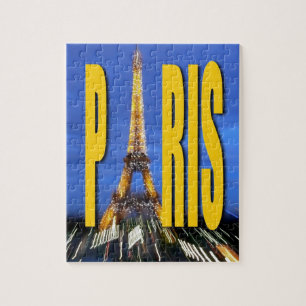 Eiffel Tower Paris Frankreich Puzzle
