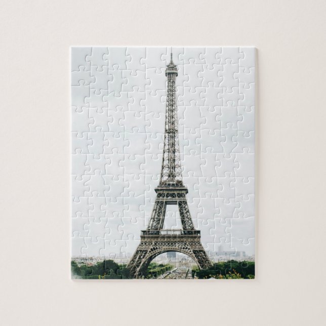 Eiffel Tower Paris Frankreich Puzzle (Vertikal)