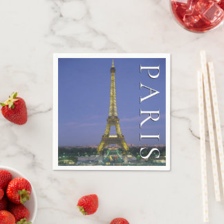 Eiffel Tower | Paris, Frankreich Serviette