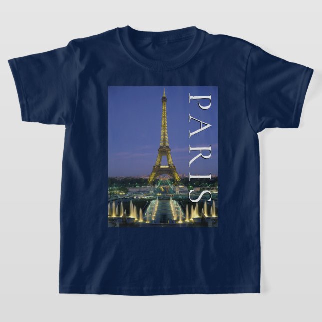 Eiffel Tower | Paris, Frankreich T-Shirt (Ablage )