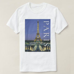 Eiffel Tower   Paris, Frankreich T-Shirt