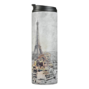 Eiffel Tower Paris Frankreich Thermal Tumbler - Re Thermosbecher