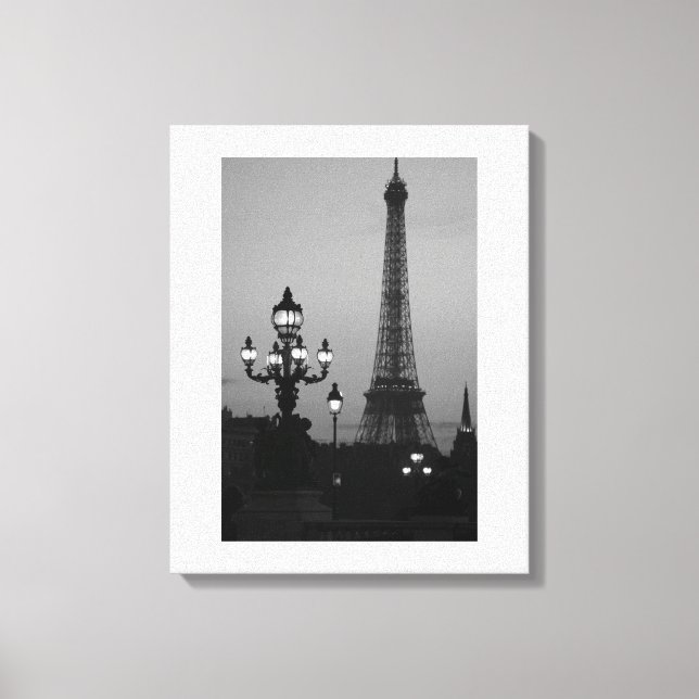 Eiffel Tower Paris Leinwanddruck (Vorderseite)