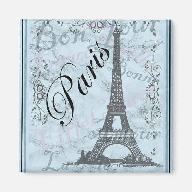 Eiffel Tower Paris Magnet (Vorne)