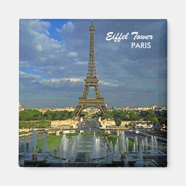Eiffel Tower Paris Magnet (Vorne)