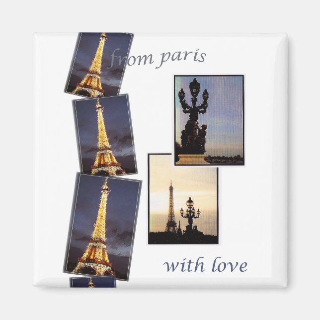 EIFFEL TOWER PARIS MAGNET (Vorne)