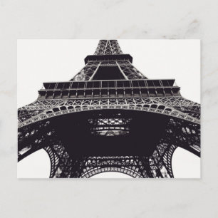 Eiffel Tower Paris Postcard Postkarte