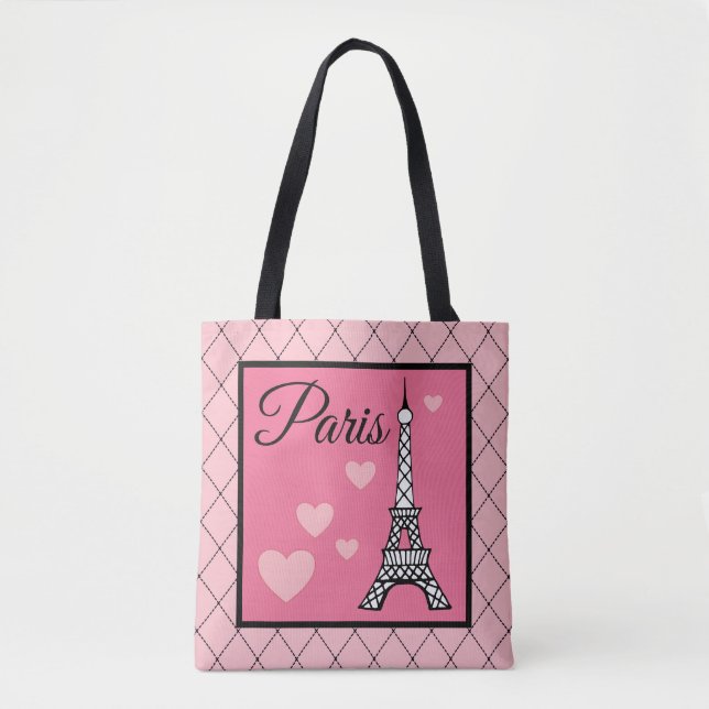 Eiffel Tower Paris Tote Bag Geschenk (Vorderseite)